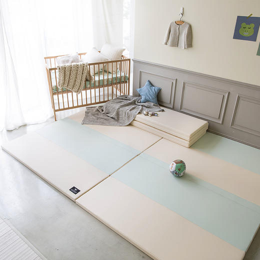 【LICOCO】里科科宝宝无缝折叠爬行垫婴儿爬爬垫游戏垫PU加厚4cm 商品图4