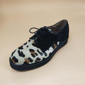 意大利 进口品牌 PINI P205时尚休闲牛皮/马毛单皮鞋