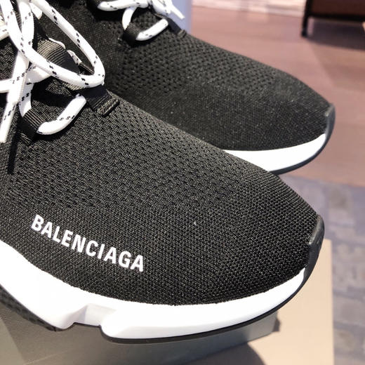 BALENCIAGA巴黎世家袜子鞋-系带黑 商品图3