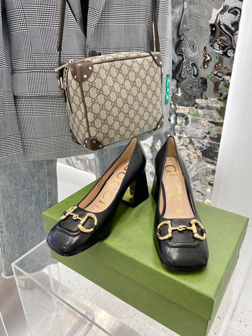 Gucci新款单鞋-黑色 商品图1