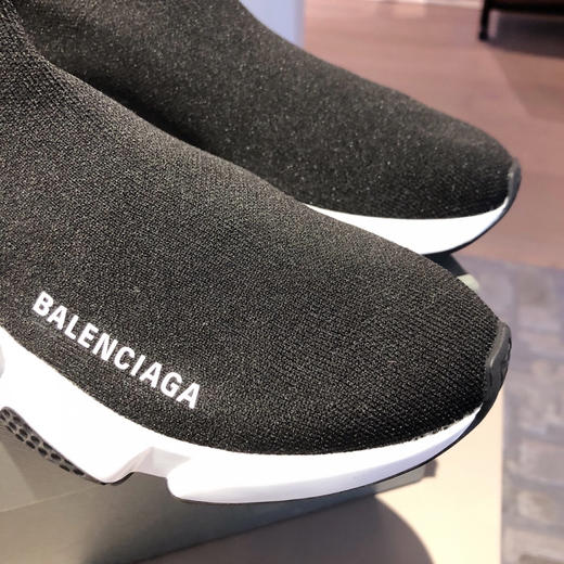 BALENCIAGA巴黎世家袜子鞋-黑色黑底 商品图3