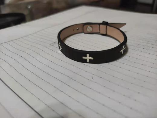 半没双层925银十字手环198元 商品图0