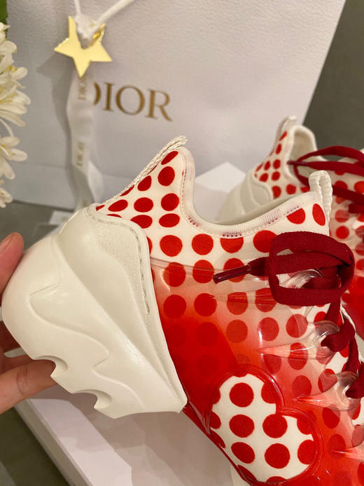 Dior老爹鞋-红色波点 商品图5
