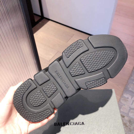 BALENCIAGA巴黎世家袜子鞋-全黑色 商品图8