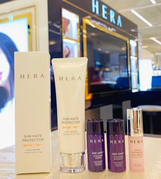 韩国Hera/赫妍 温和防晒霜防晒乳隔离防紫外线 中样 均匀肤色15mlJPY带授权招加盟代理 商品图2