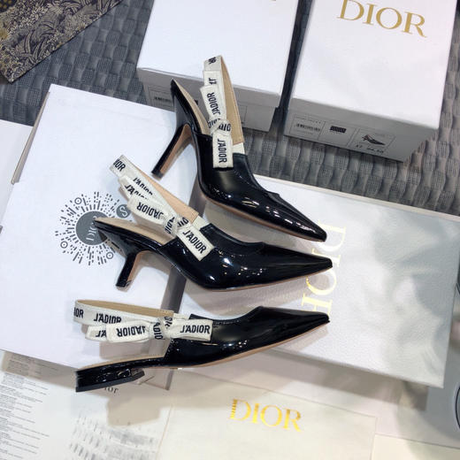 J'ADIOR织带女鞋-黑色漆皮 商品图2