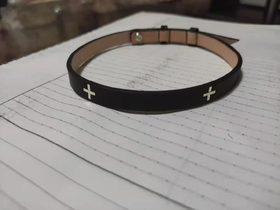 半没双层925银十字Chocker198元