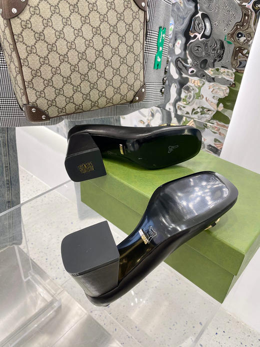 Gucci新款单鞋-黑色 商品图8