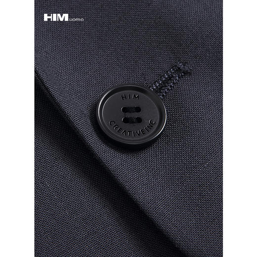 HIM漢崇 修身免烫商务职业正装宴会结婚礼单西服 2026春季 商品图3