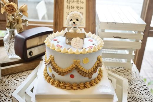 复古小狗蛋糕 商品图0