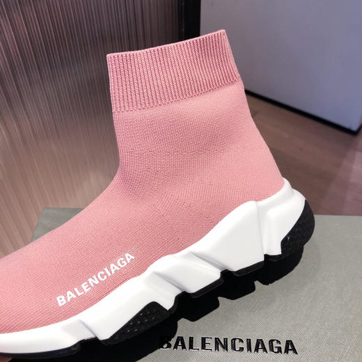 BALENCIAGA巴黎世家袜子鞋-粉色 商品图4