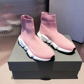 BALENCIAGA巴黎世家袜子鞋-粉色