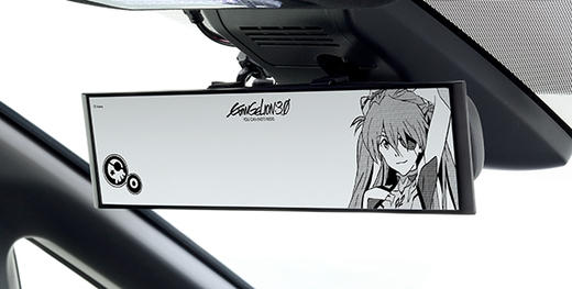 EVA新劇場版原厂后视镜 270mm 高透光 日本进口 商品图4