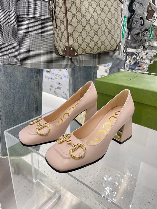 Gucci新款单鞋-粉色 商品图5