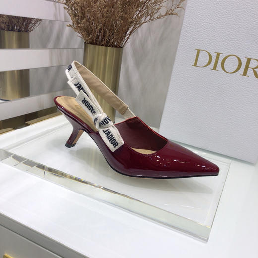 J'ADIOR织带女鞋-酒红漆皮 商品图6