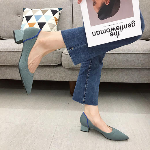 【MRING春夏新品】3D飞织一体成型鞋面王妃鞋 商品图6