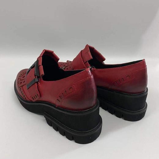 LFGJ 0402复古休闲坡跟女鞋 商品图9