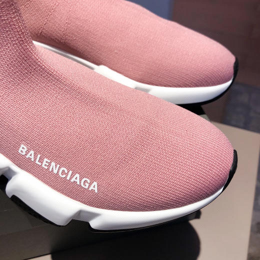 BALENCIAGA巴黎世家袜子鞋-粉色 商品图3