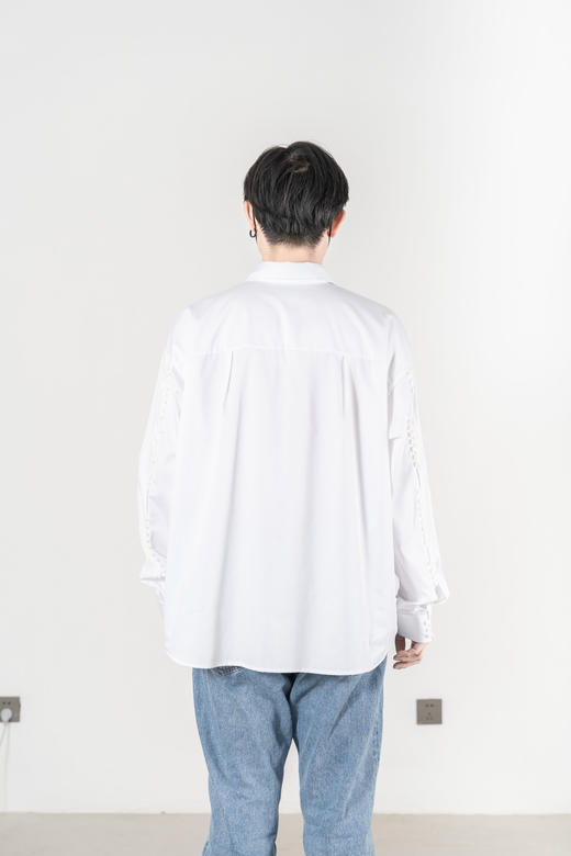 排扣衬衫-十点睡觉X杨欣嘉《 阅读即运动》 商品图1