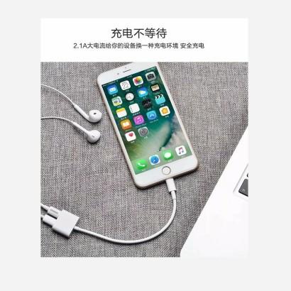 独到DT-573苹果二合一充电音频数据线1盒装JPY带授权招加盟代理 商品图3