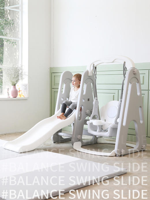 【iFAM】平衡滑梯秋千组合 商品图2