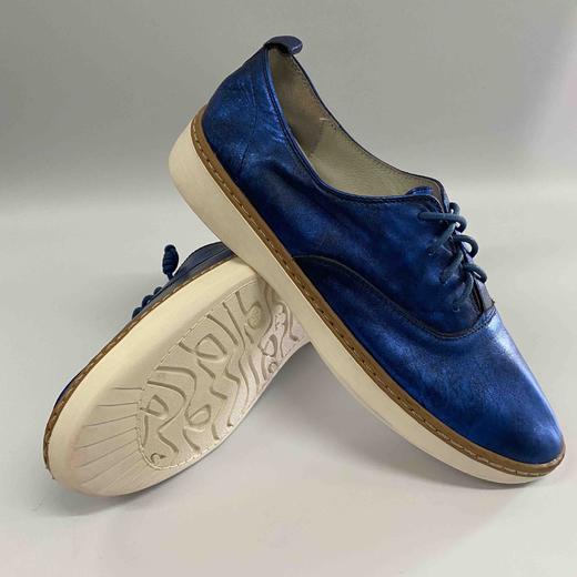 LFGJ 0202 圆头平底防滑系带时尚潮流休闲百搭韩版单鞋（微残介意慎拍） 商品图4