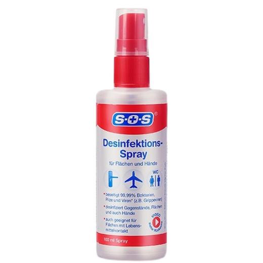 SOS德国免洗洗手液 100ML买一送一买二送三清洁抗菌儿童常备喷雾JPY带授权招加盟代理 商品图1
