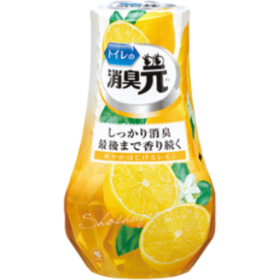 日本产 卫生间消臭元柠檬香400ml 
