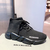 BALENCIAGA巴黎世家袜子鞋-全黑色系带 商品缩略图6