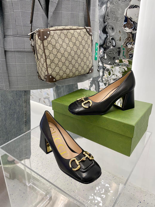 Gucci新款单鞋-黑色 商品图3