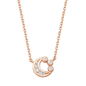 瑷嘉莎 AGATHA CROISSANT 项链JPY带授权招加盟代理