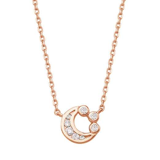 瑷嘉莎 AGATHA CROISSANT 项链JPY带授权招加盟代理 商品图0