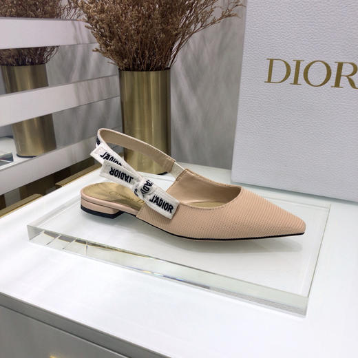 J'ADIOR织带女鞋-杏色布面 商品图3