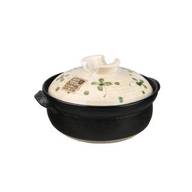 MINOYAKI/美浓烧 日本进口万古窑四叶草IH加热款家用炖锅 9号JPY带授权招加盟代理