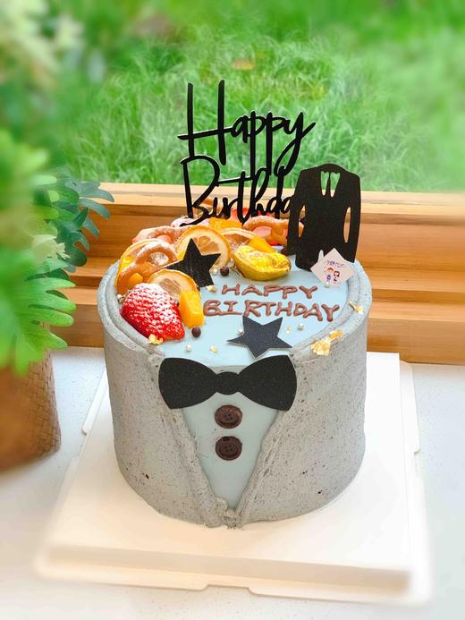 男士西装奶油蛋糕 下单前请仔细阅读商品详情 商品图0