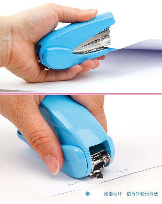 得力办公0230省力订书机 订书器 10号针省力型可订15张 商品图3