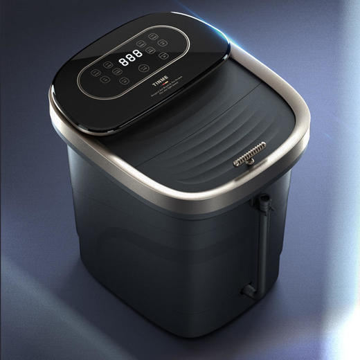 德国TINME泡脚桶足浴盆电动按摩泡脚盆加热恒温足浴桶深桶洗脚盆 商品图0