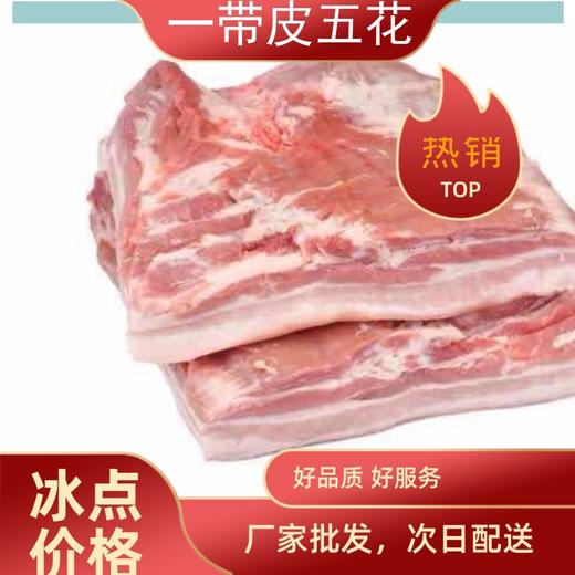 通州厂  大红门  鲜一级带皮五花肉 商品图0