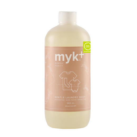 myk+洣洣丹麦进口酵素儿童洗衣液洗宝宝浓缩手洗内衣内裤980ml瓶装/500ml袋装【洣洣】 商品图3