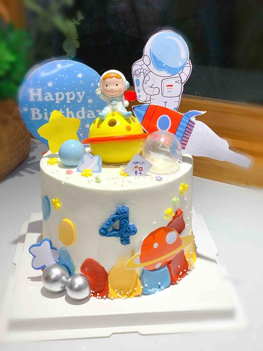 宇宙员奶油蛋糕 下单前请仔细阅读商品详情 商品图1