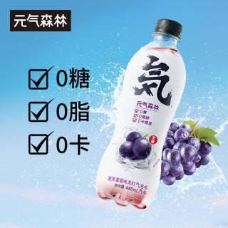 480ml*15瓶元气森林夏黑葡萄味苏打气泡水新日期 商品图0