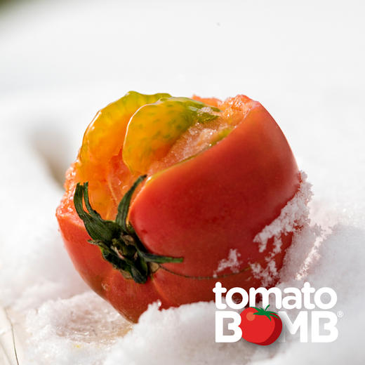 碱地番茄酸甜浓郁口感脆弹 建议生吃收到即食 绿色食品认证 圆通快递 商品图5