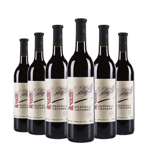 长城干红葡萄酒清爽礼盒装红酒 整箱6瓶*750ml包邮 商品图1