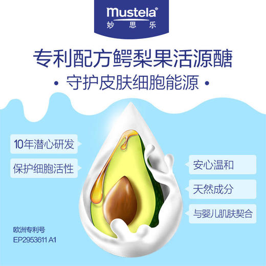法国妙思乐Mustela宝宝保湿面霜40ml 商品图3