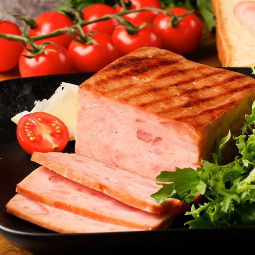 双汇火腿肠 无淀粉烤 火腿200g 风味午餐肉 休闲 零食 即食 小吃香肠 商品图2