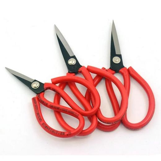 大吉民用剪 2号套管剪刀工业 家用剪刀红色柄剪刀 商品图11