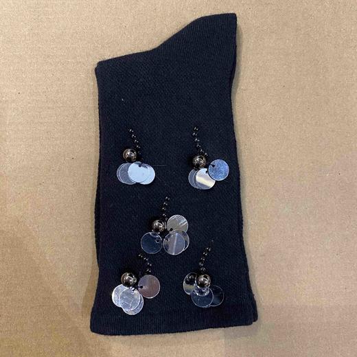 lfgj sd-1077－5设计师款时尚轻奢女袜 商品图3