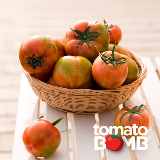 碱地番茄酸甜浓郁口感脆弹 建议生吃收到即食 绿色食品认证 圆通快递 商品图3