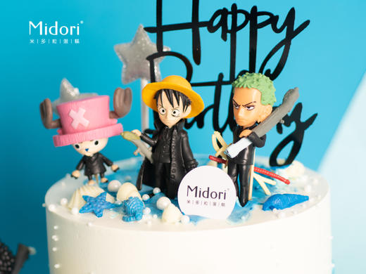 海洋里的海贼王 | 日本动漫二次元海贼王One Piece 男孩 蓝色系列 卡通动漫 公仔玩具 商品图5