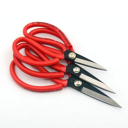 大吉民用剪 2号套管剪刀工业 家用剪刀红色柄剪刀 商品图12